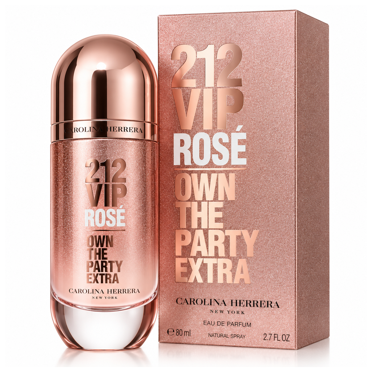 Carolina Herrera 212 VIP Rosé Own The Party Extra 80 ml edp (w)