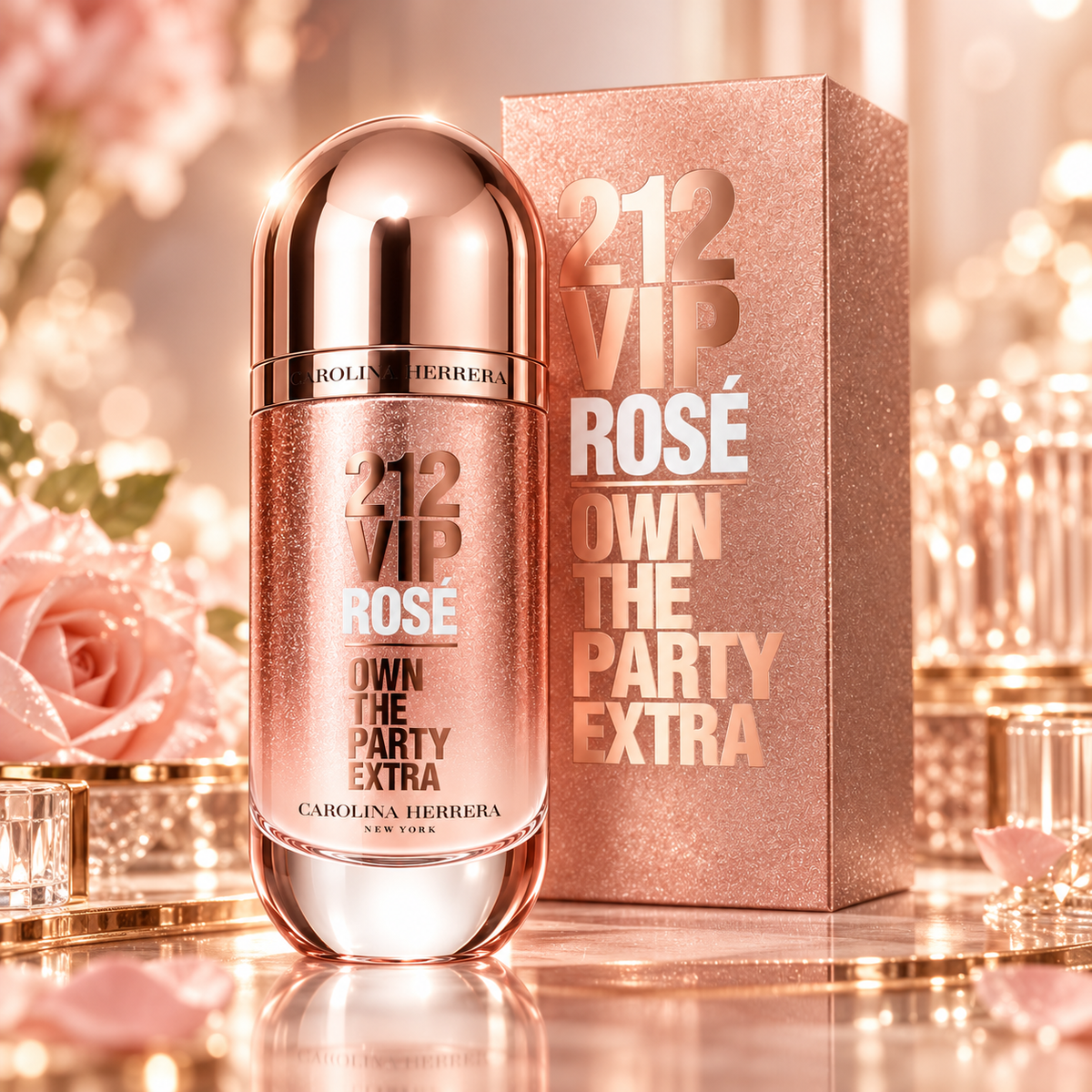 Carolina Herrera 212 VIP Rosé Own The Party Extra 80 ml edp (w)